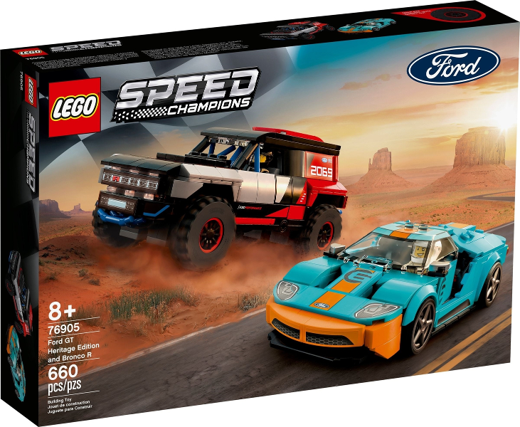 Ford GT Heritage Edition and Bronco R 76905