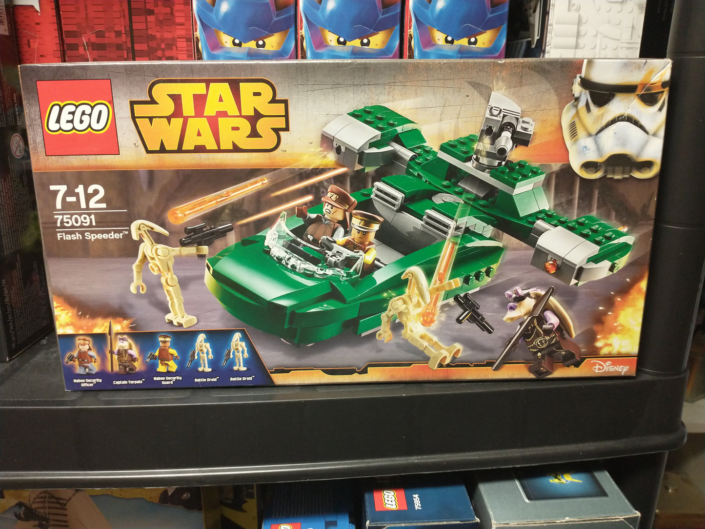 Flash Speeder 75091 Bulk i eske!!