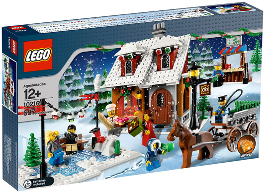 Winter Village Bakery 10216 Fin eske litt slitasje.